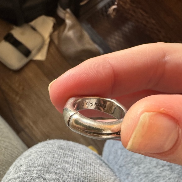 John Hardy Lava Kick Bamboo Ring size 5 - Picture 5 of 5